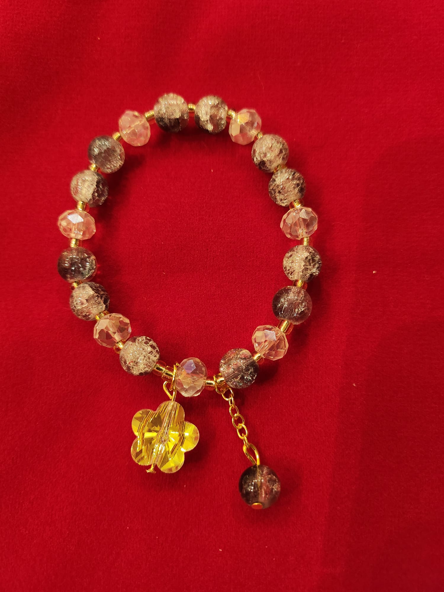 24 Punten.... Kralen bracelet – onesize