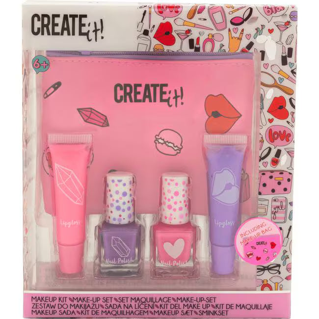 28 Punten....Make Up Set Fluffy Magneet Sluiting