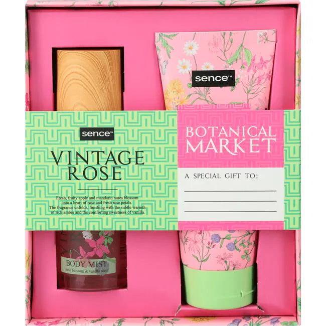 24 Punten....Vintage Rose gift set