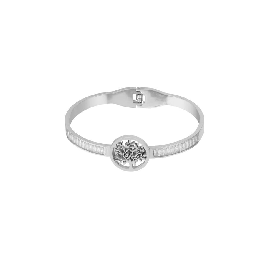 RVS zilverkleurige damesarmband