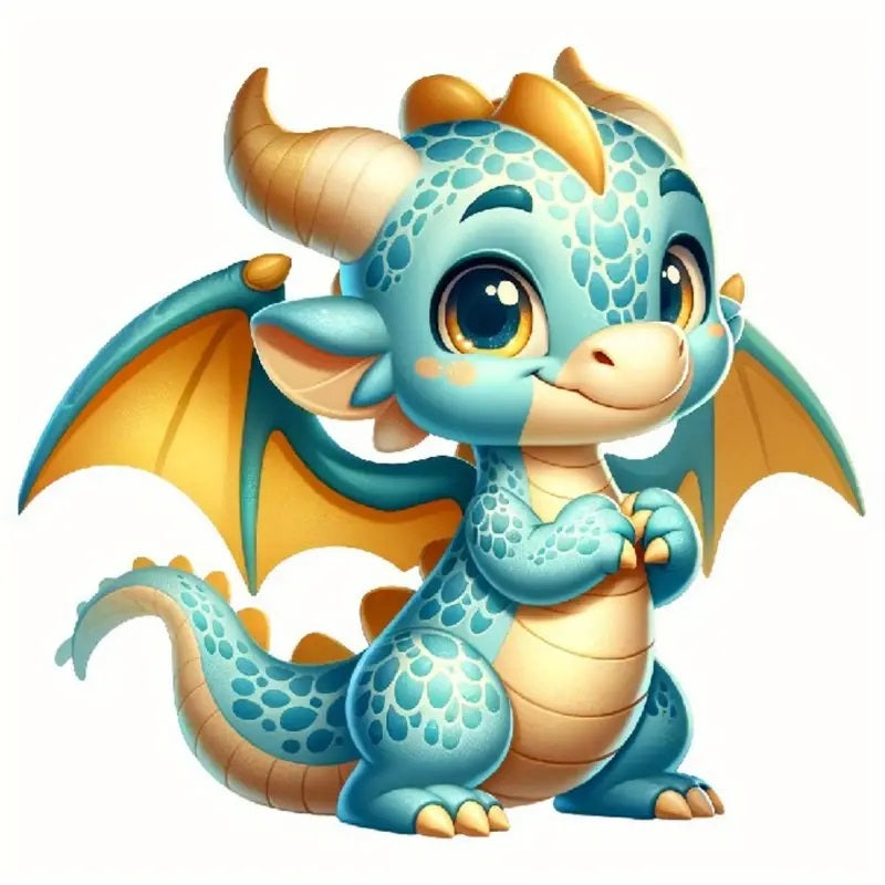 16 Punten....Heat-Transfer – Dragon baby