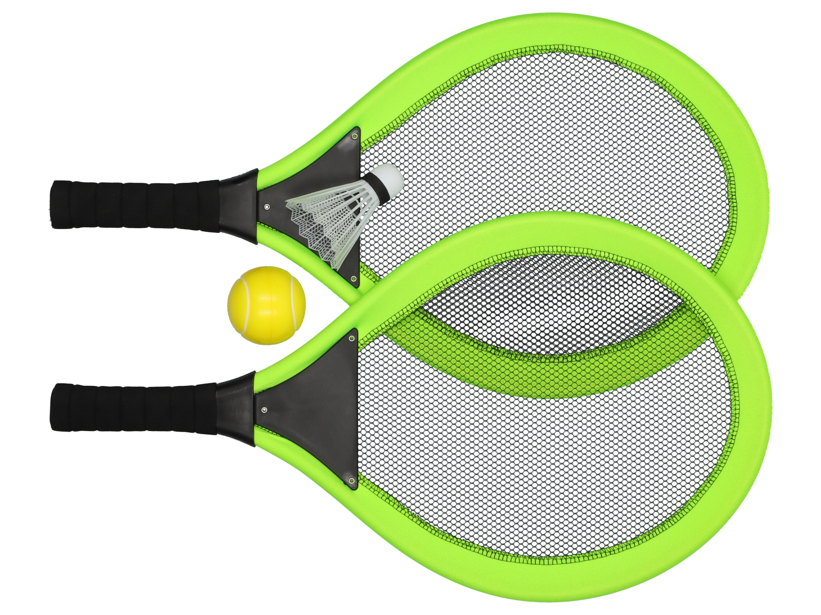 32 Punten....Tennis set, 2 rackets en tennisballetje.