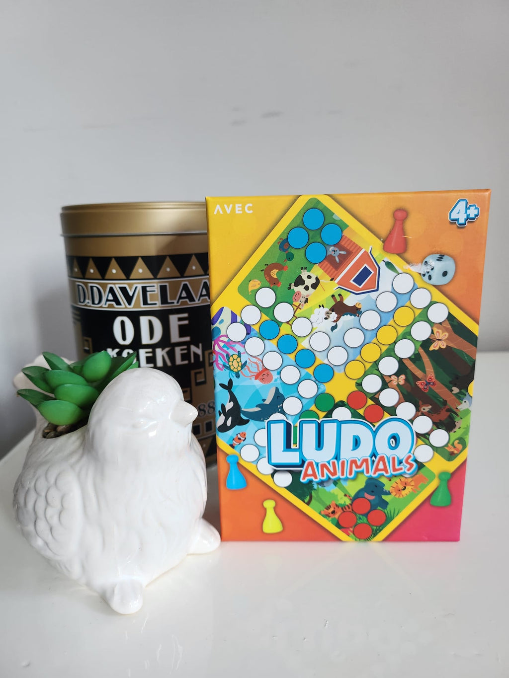 20 Punten....Ludo Animals spel voor kinderen