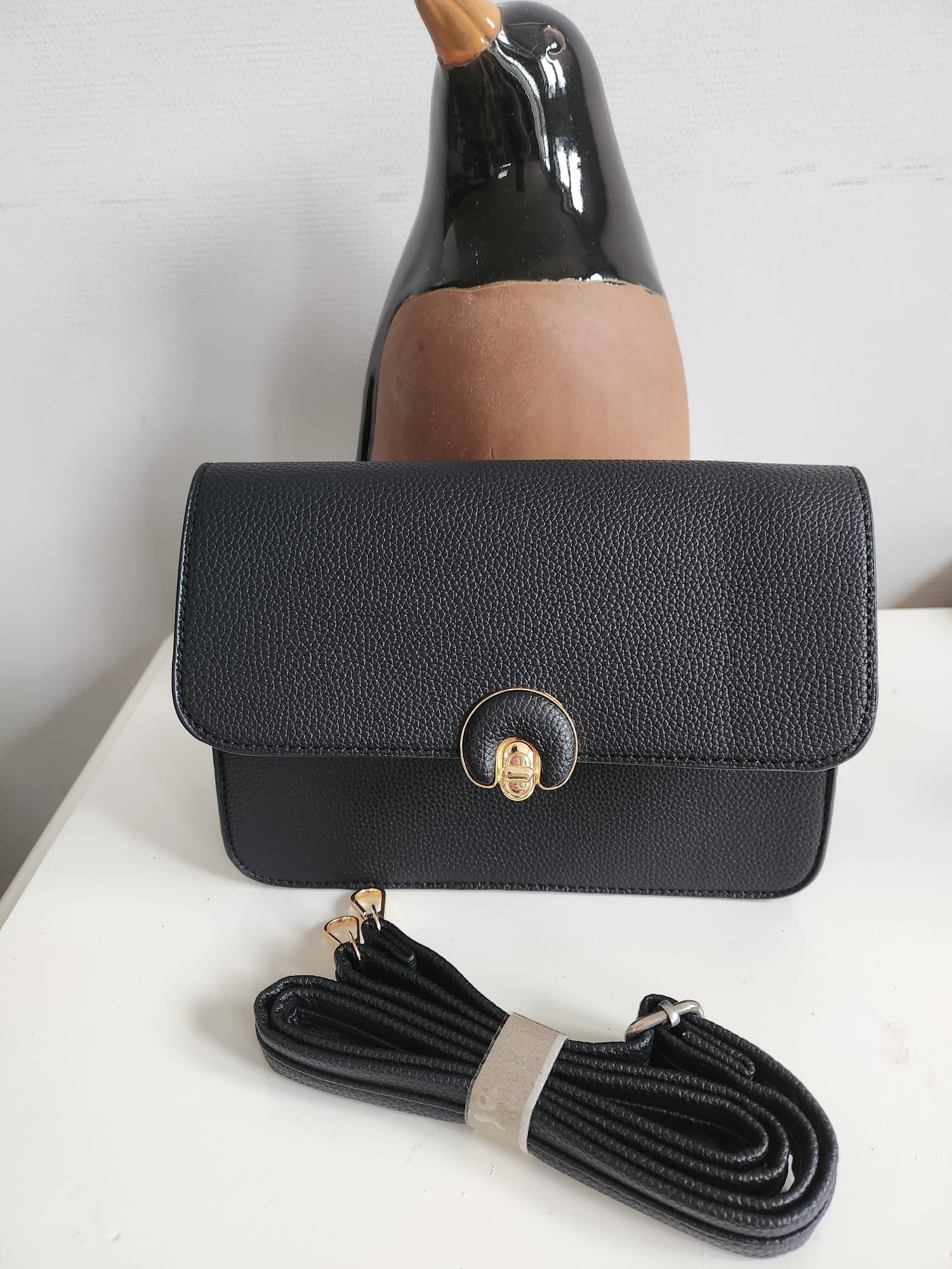 Mooie zwarte tas - Elegant en mooi