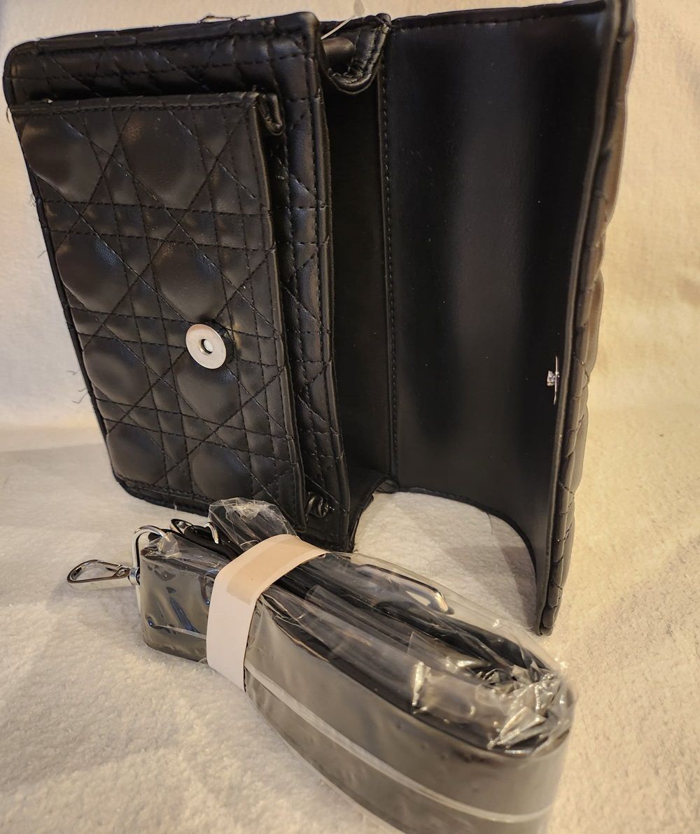 Schoudertasje MICHELLE-zwart-stijlvol