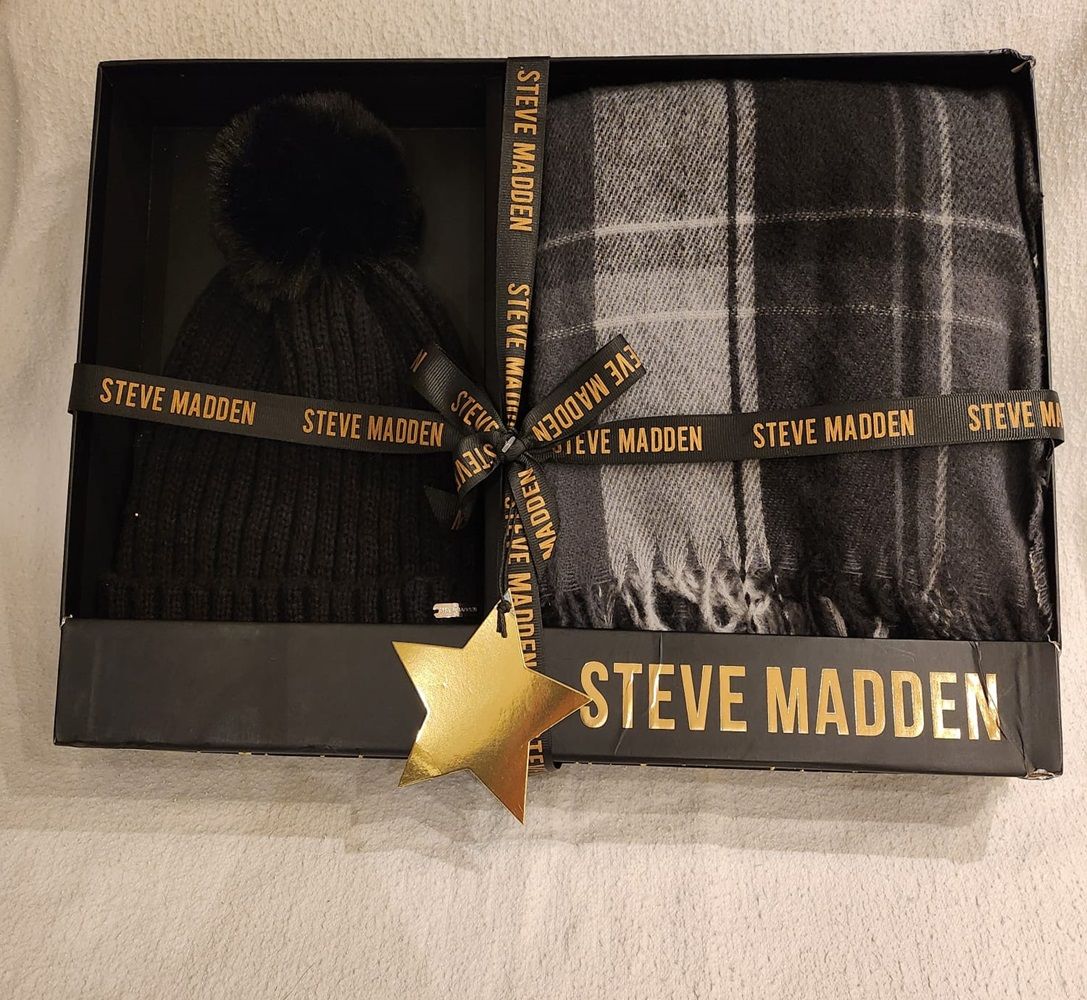 Steve Madden Zwart/grijs 2 stuks Gift Set