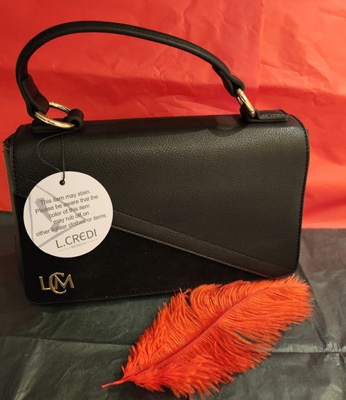 Mooie zwarte tas van L.Credi