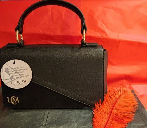 Mooie zwarte tas van L.Credi
