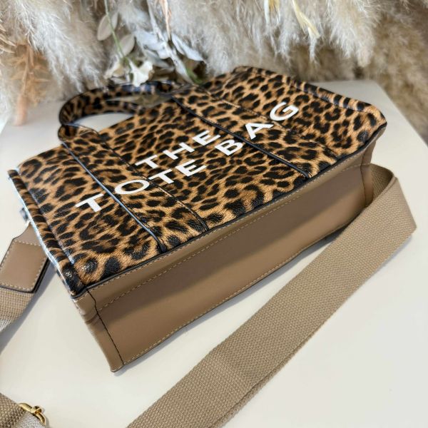 10 Punten.... PERFECT TOTE BAG 3321 PANTER / KHAKI