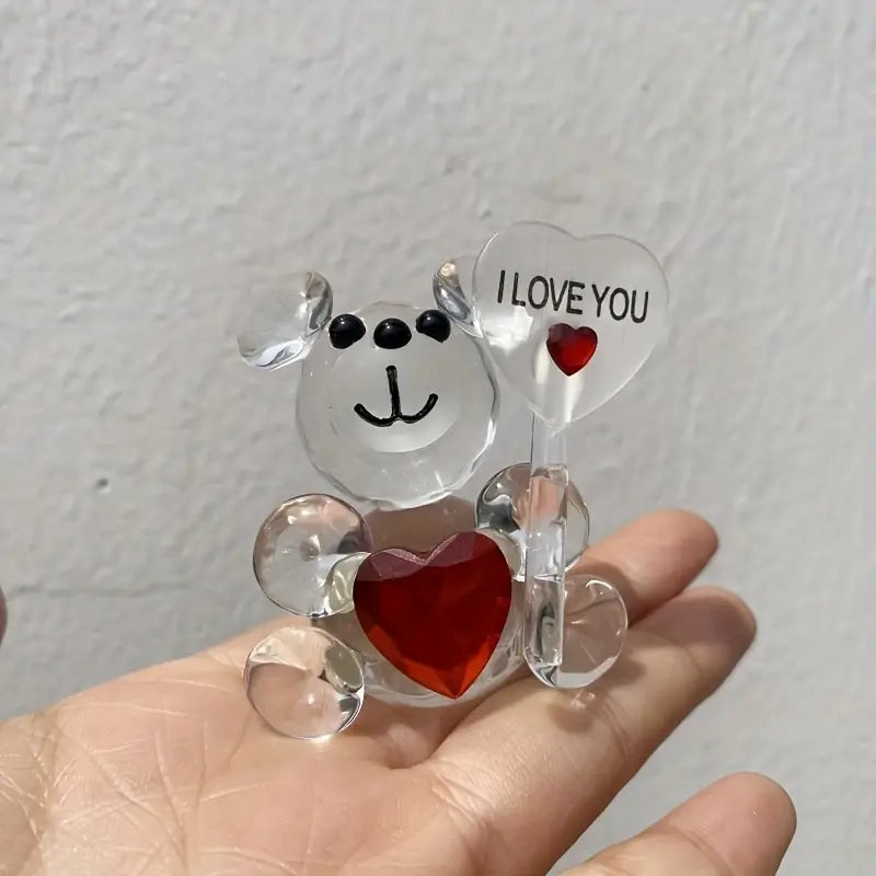 24 Punten.... Kristallen Beer - Rood _ I love you