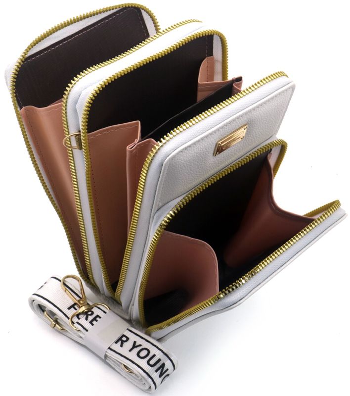 Portemonee tasje - wit