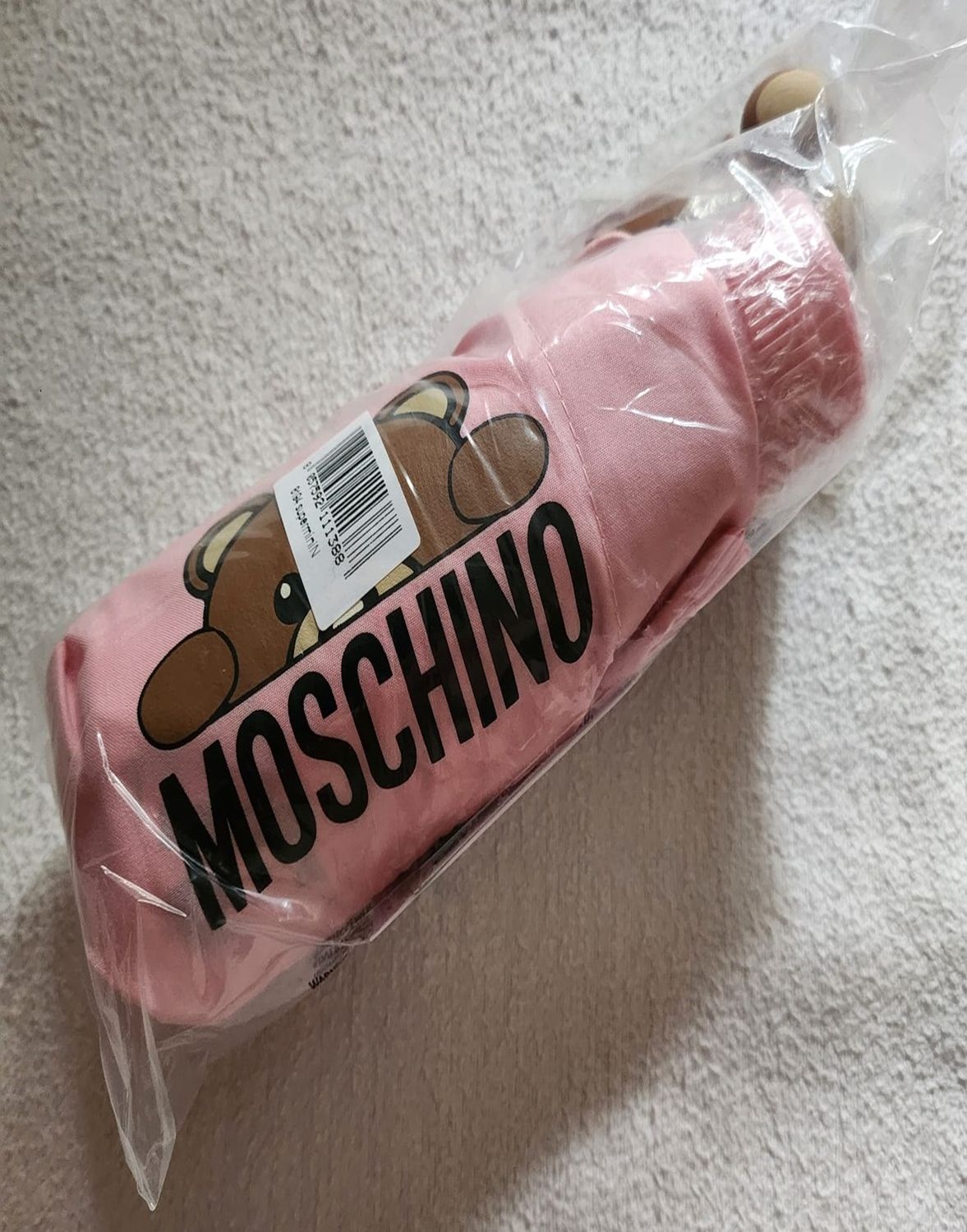 16 Punten.... Moschino paraplu - Orgigineel