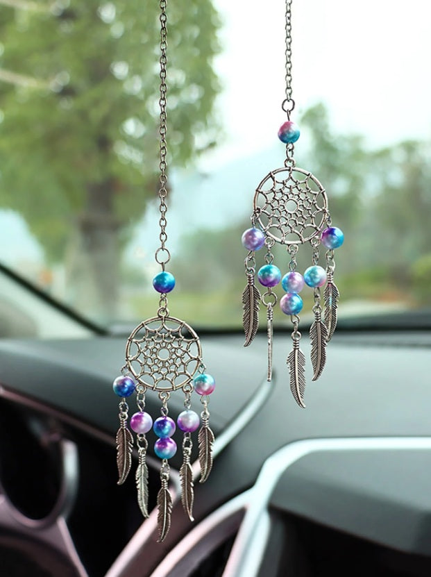 12 Punten....RVS veren dromenvanger windgong