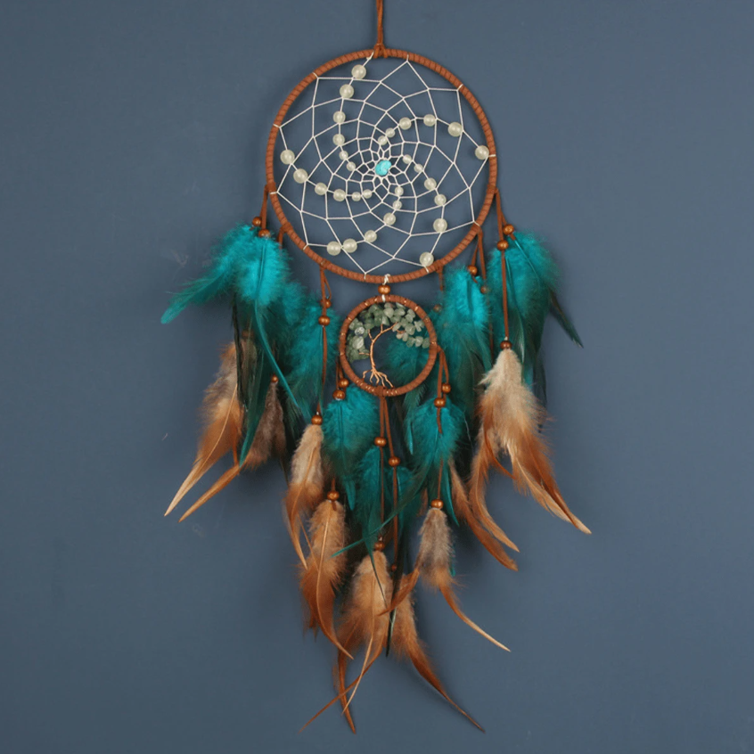 72 Punten....Groene Turquoise Dromenvanger