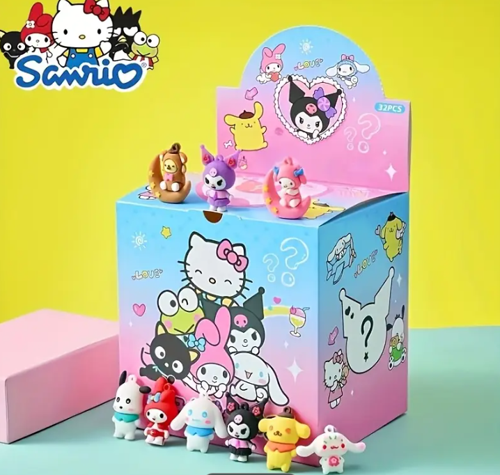 14 Punten.... Sanrio Hello Kitty & Vrienden Mysteriebox
