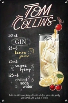 Decoratieve cocktail-borden