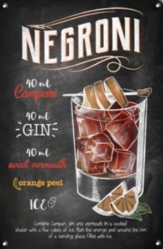 Decoratieve cocktail-borden