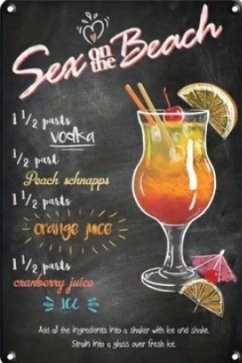 Decoratieve cocktail-borden