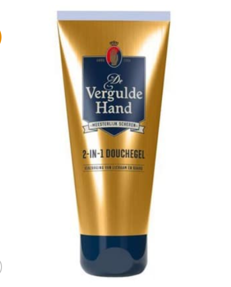Vergulde hand-set Douchegel + Deodorant