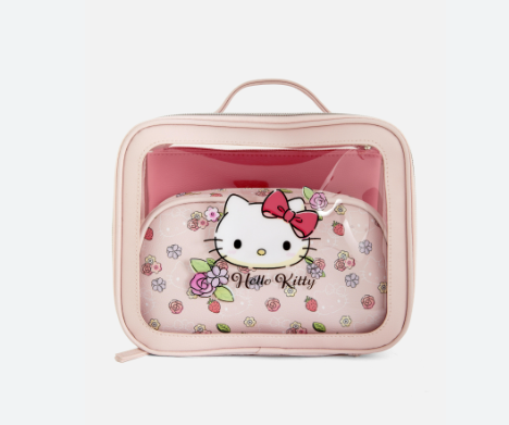 Hello Kitty reis / toilet tassen-Set Super schattig