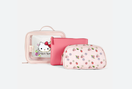 Hello Kitty reis / toilet tassen-Set Super schattig