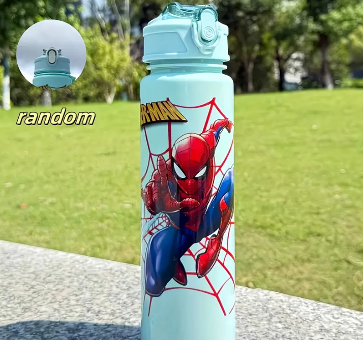 26 Punten.... 1 stuk Spiderman 27oz waterfles, lekvrij en duurzaam