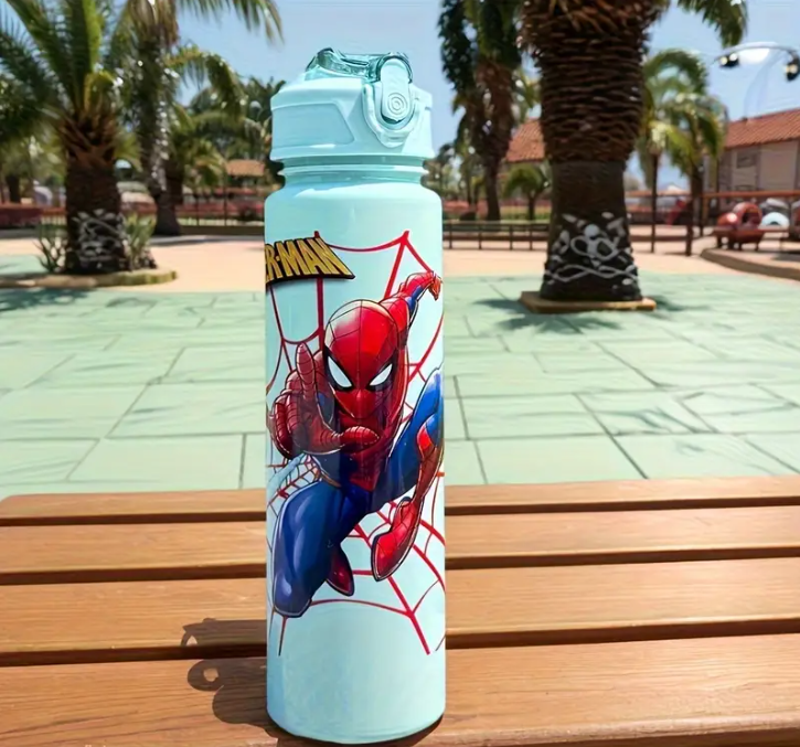 26 Punten.... 1 stuk Spiderman 27oz waterfles, lekvrij en duurzaam