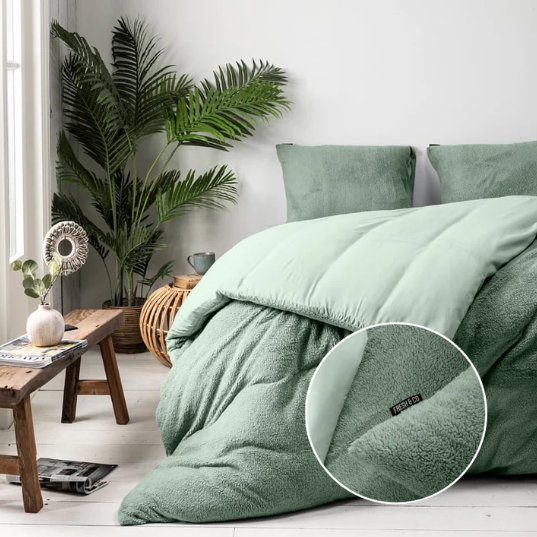 Zacht Groen 140x200/220 Dekbedovertrek Summer Teddy