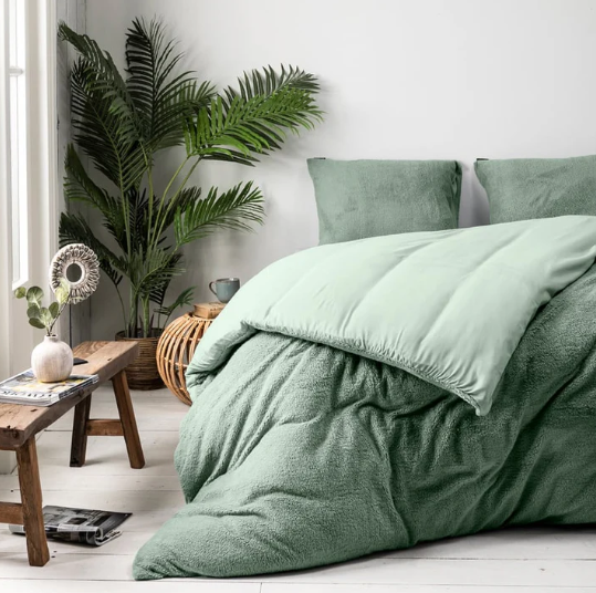 Zacht Groen 140x200/220 Dekbedovertrek Summer Teddy