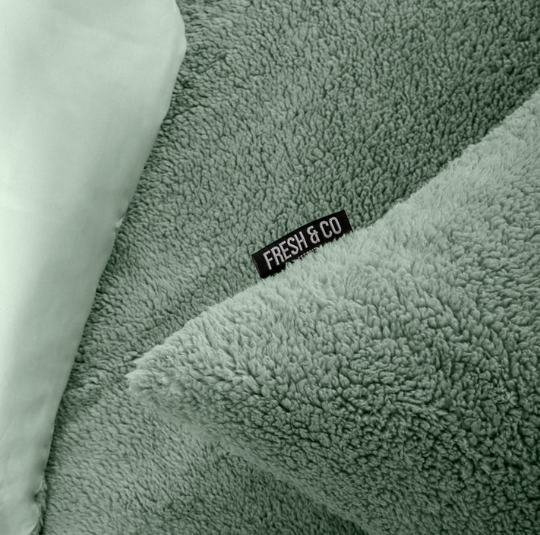 Zacht Groen 140x200/220 Dekbedovertrek Summer Teddy