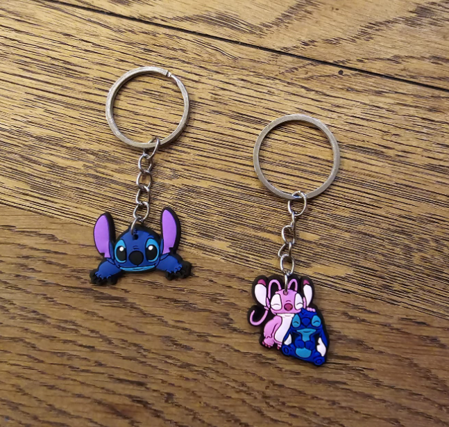 Advent kalender 12 dagen - Stitch sleutelhangers