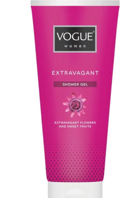 12 Punten.... Vogue Women Extravagant showergel 200 ml