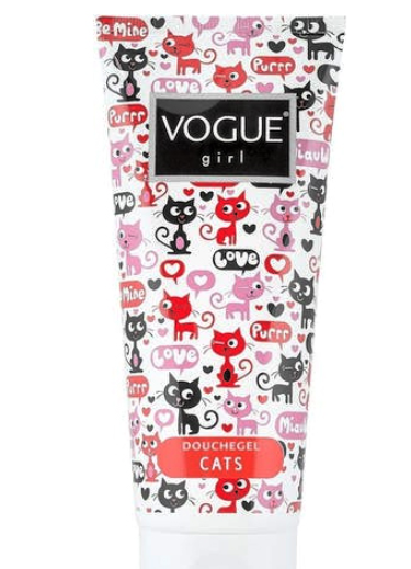 13 Punten.... Vogue Girl Cats showergel 200 ml