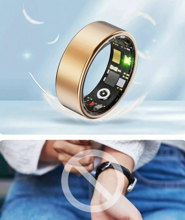 13 Punten.... Smart rond Fitness Tracker voor dames en heren