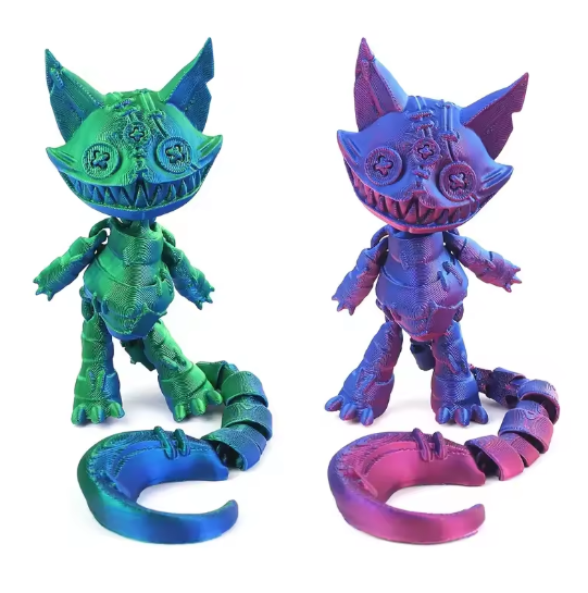 Demon Staart Kat -Model Creatieve En Trendy Dieren