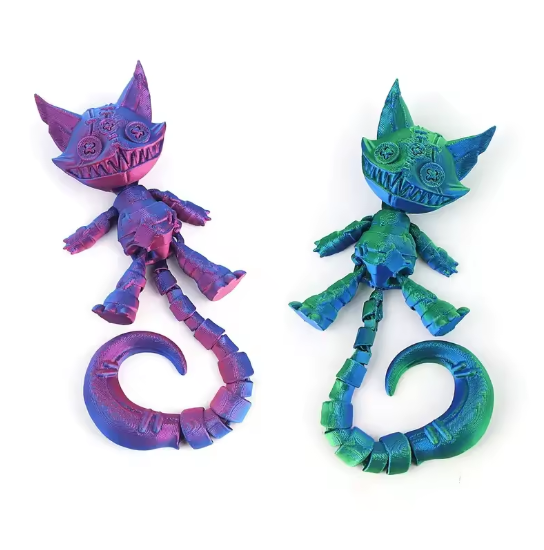 Demon Staart Kat -Model Creatieve En Trendy Dieren