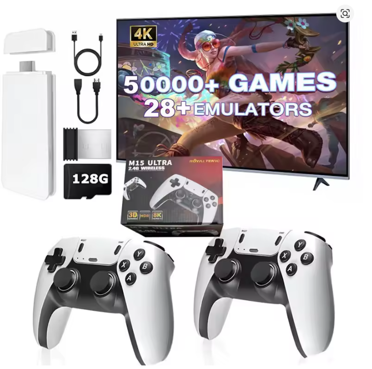 11 Punten.... Nieuw !! 4K TV Game Stick M15 ultra 64G 128G