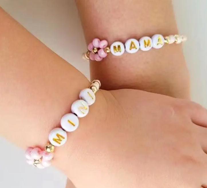 08 Punten.... Moeder & Dochter Armband