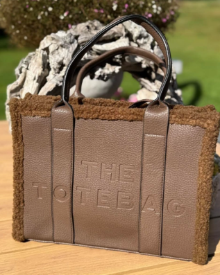 Qischa - Handtas - teddy rand