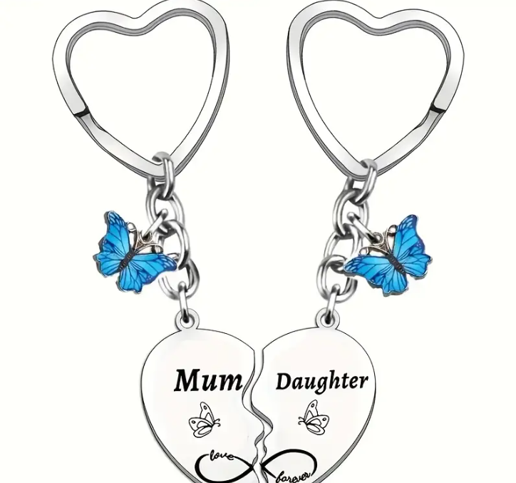 13 Punten.... Moeder-Dochter Liefde Sleutelhanger