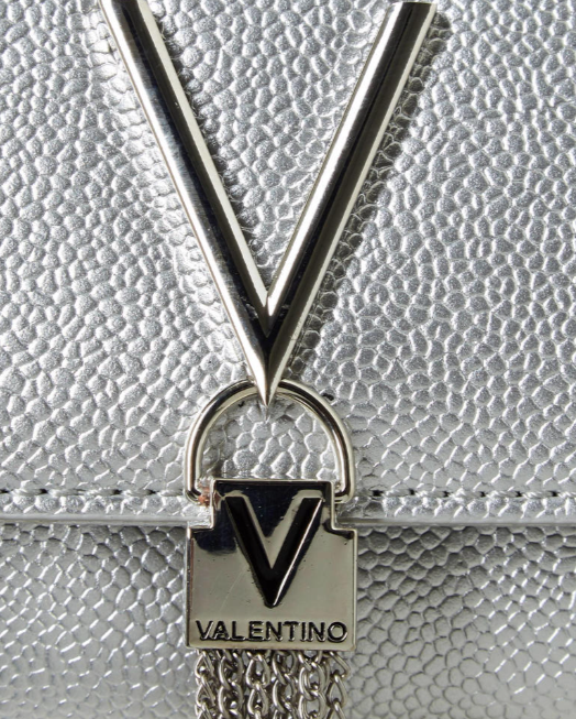 Valentino Bags  metallic clutch