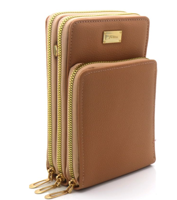 Bruin - Portemonee tasje