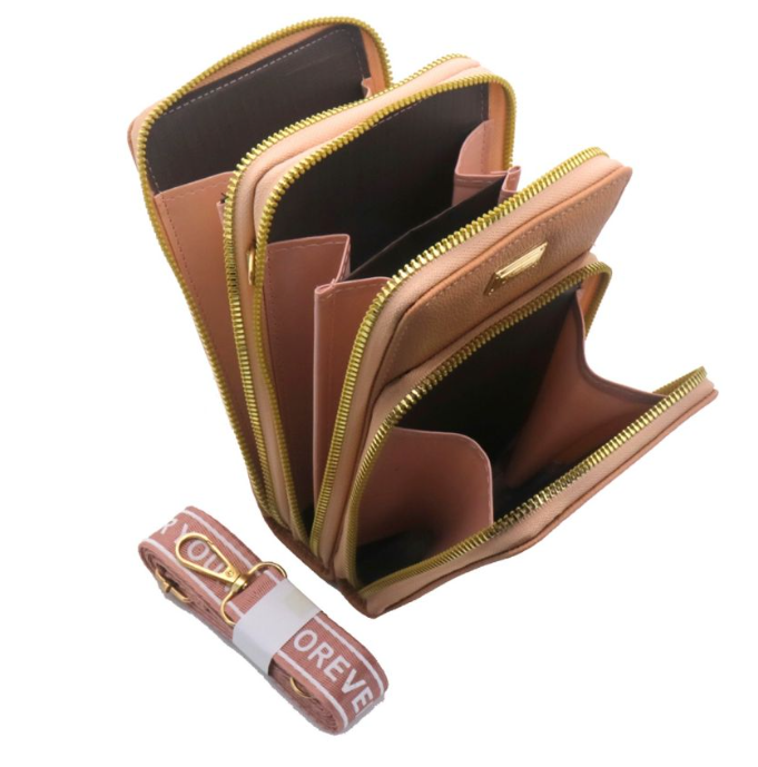 Bruin - Portemonee tasje