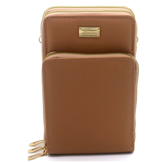 Bruin - Portemonee tasje