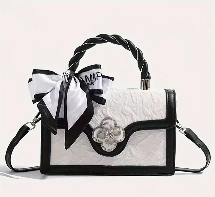 Mooi schouder tasje vierkant model