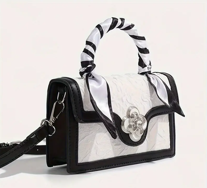 Mooi schouder tasje vierkant model