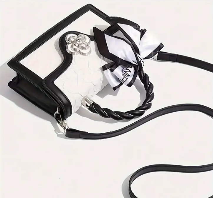 Mooi schouder tasje vierkant model