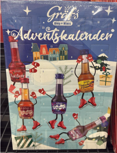 90 Punten.... Volwassen Adventkalender Drank-Shotjes