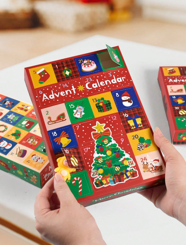 Advent kalender 24 dagen - Dames RVS zilver kleurige sieraden