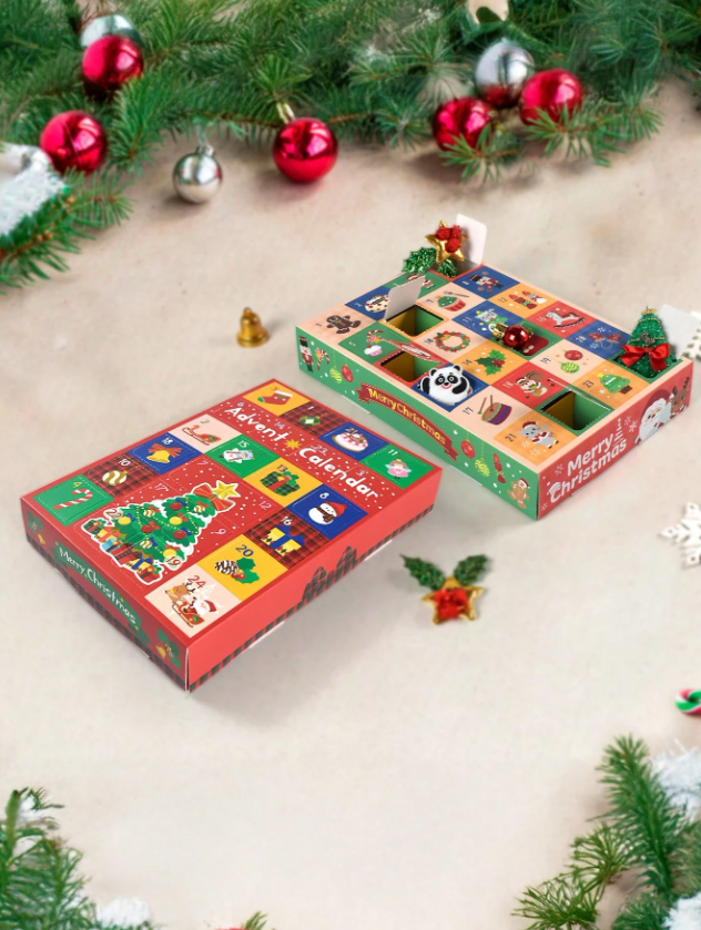 Advent kalender 24 dagen - Dames RVS zilver kleurige sieraden